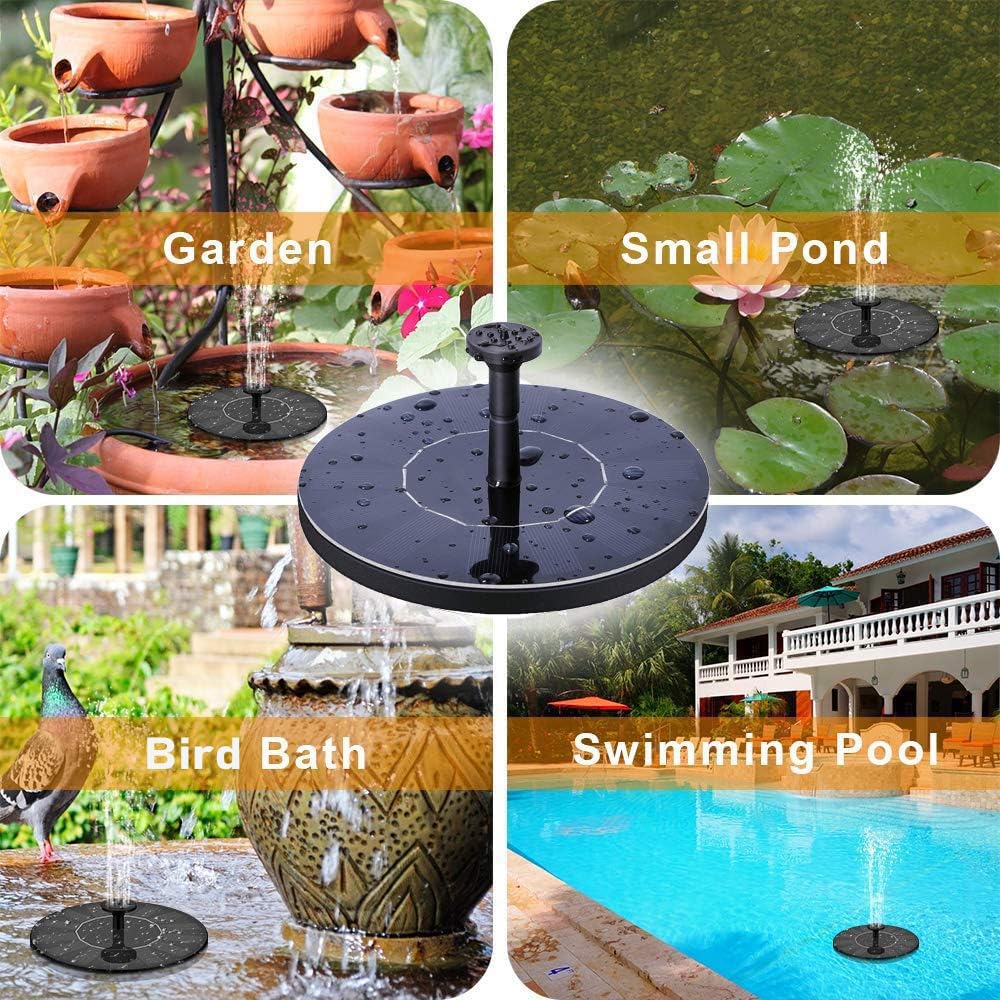 Solar Water Fountain Pump for Pond & Pool