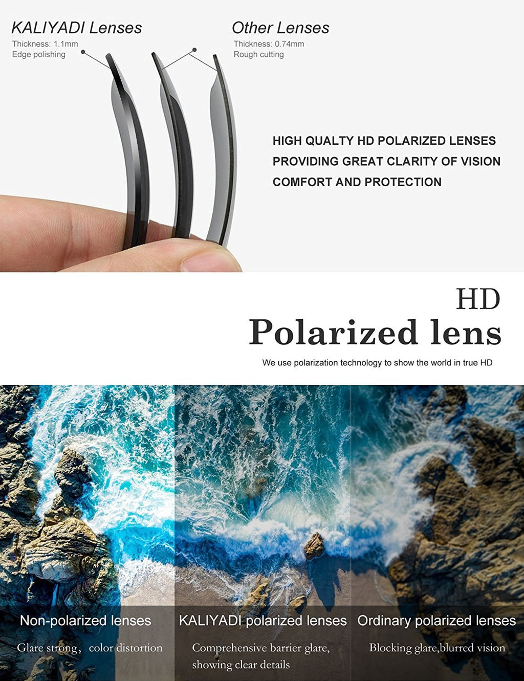 Aviator Sunglasses for Men Women Driving Sun glasses Polarized Lens UV B