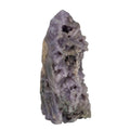 Grape Agate Raw Edge Tower | Deep Purple Botryoidal
