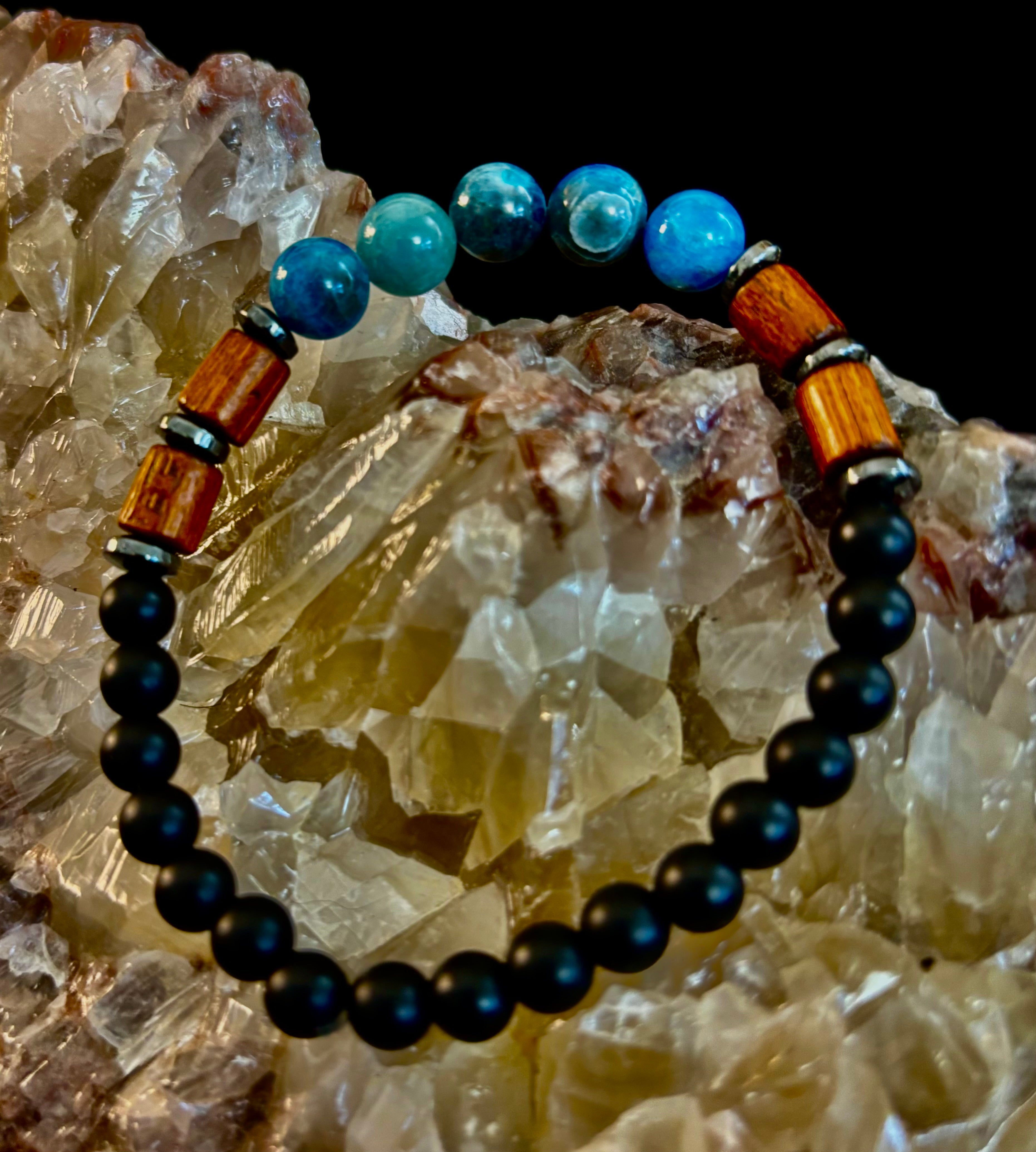 Stack & Go Bracelet Set – Lightweight Wood, Lava & Stone (5 styles for small to medium wrists)