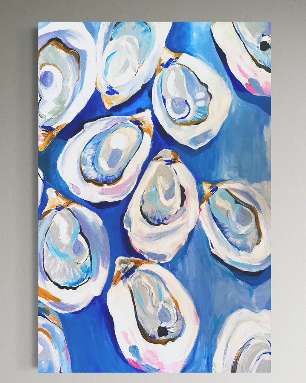 Oyster Shells Art Print – Coastal & Serene Wall Decor