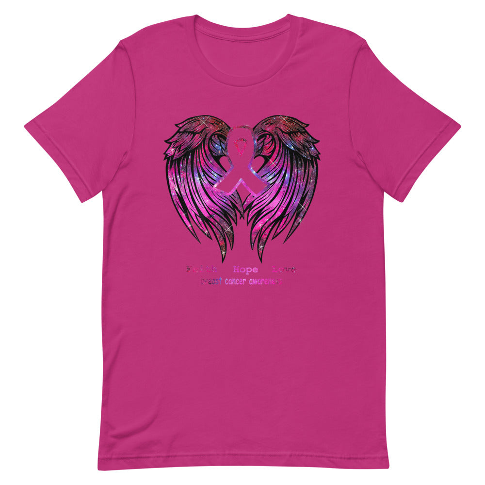 BREAST CANCER AWARENESS HOPE Short-Sleeve Unisex T-Shirt