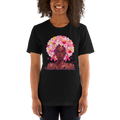 BREAST CANCER AWARENESS AFRO Short-Sleeve Unisex T-Shirt