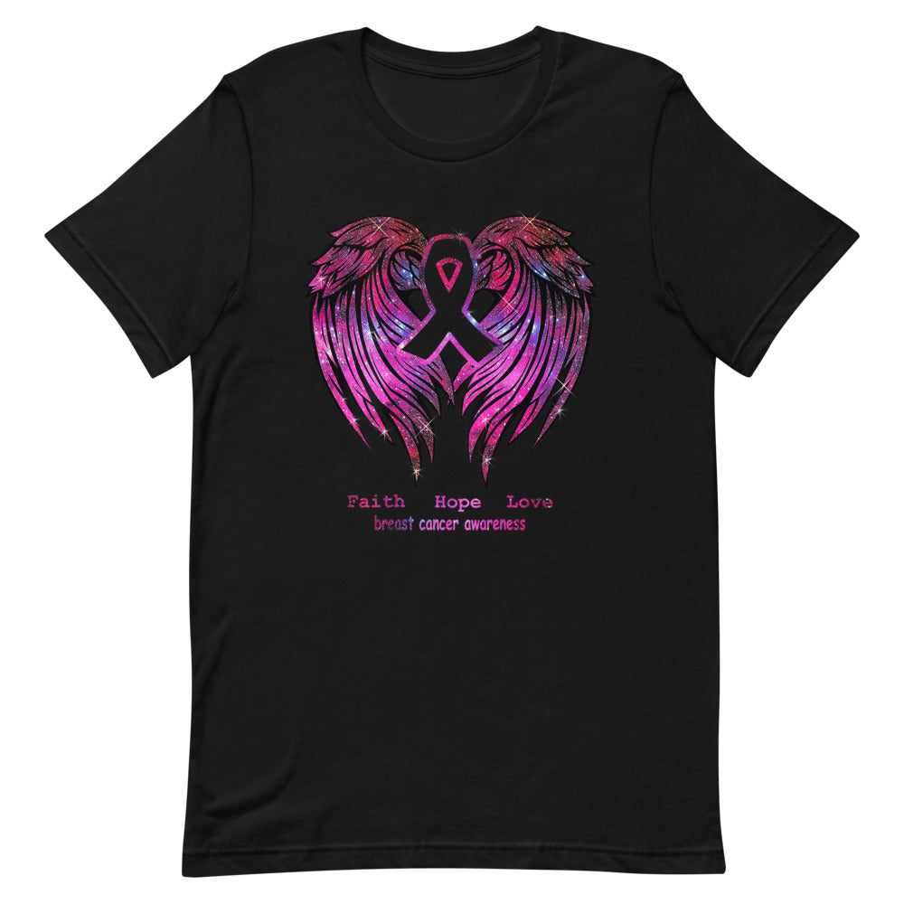 BREAST CANCER AWARENESS HOPE Short-Sleeve Unisex T-Shirt