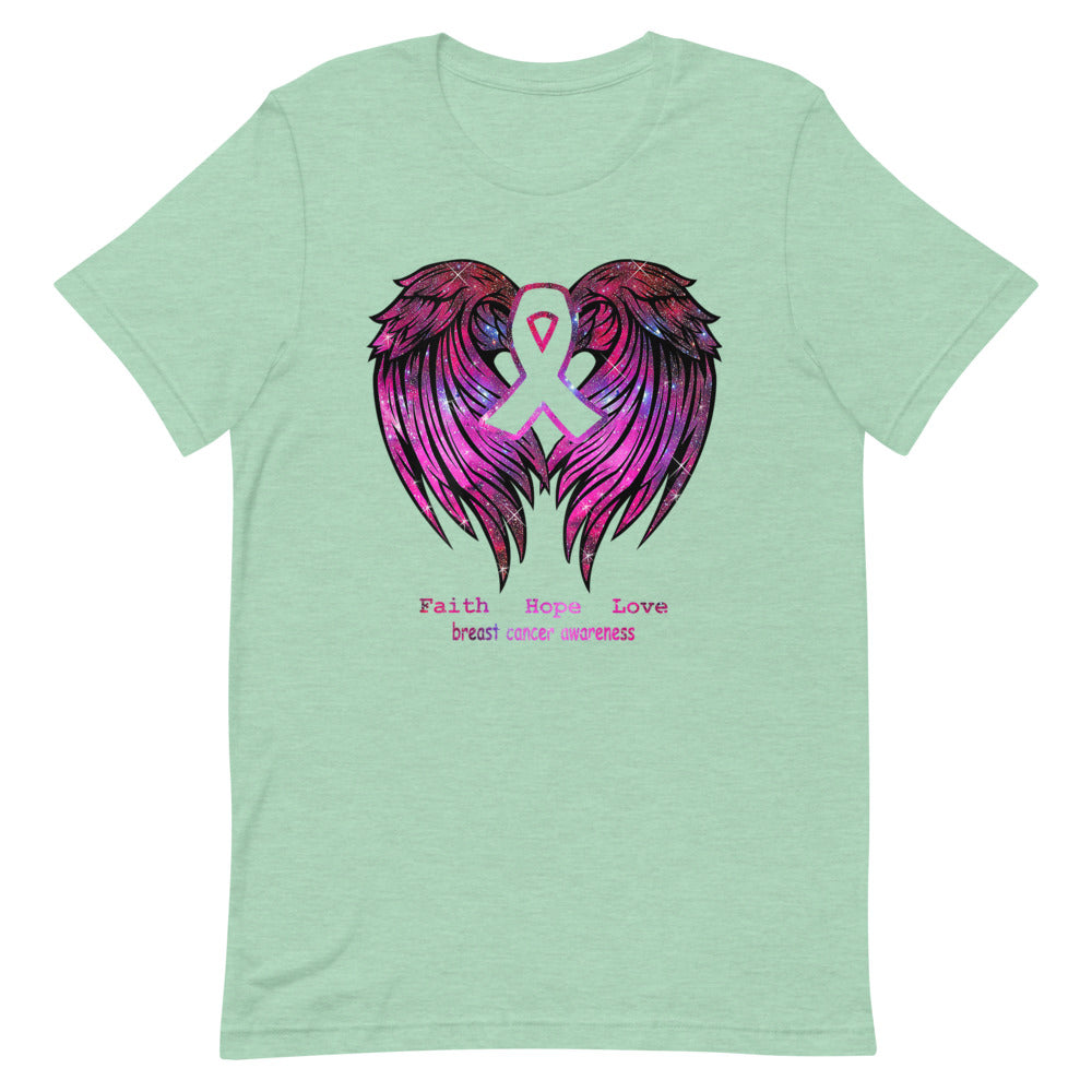 BREAST CANCER AWARENESS HOPE Short-Sleeve Unisex T-Shirt