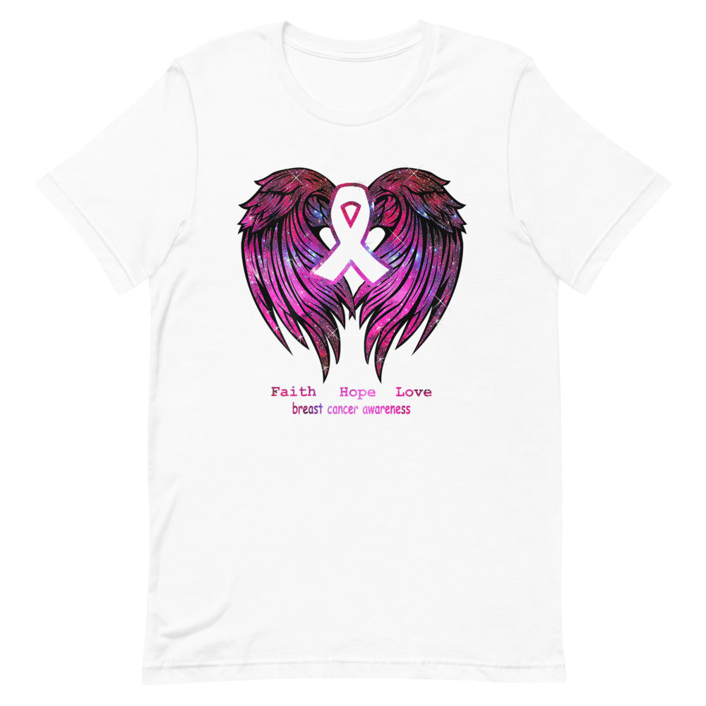 BREAST CANCER AWARENESS HOPE Short-Sleeve Unisex T-Shirt